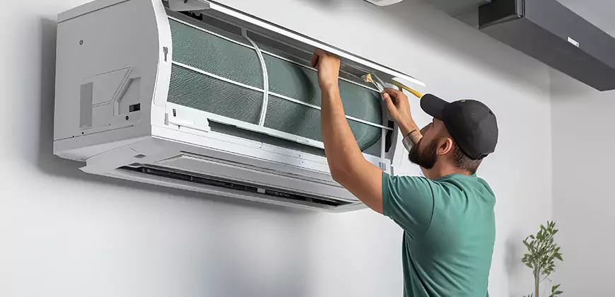 Bathroom and Small Space Ductless Installation in Lorain
